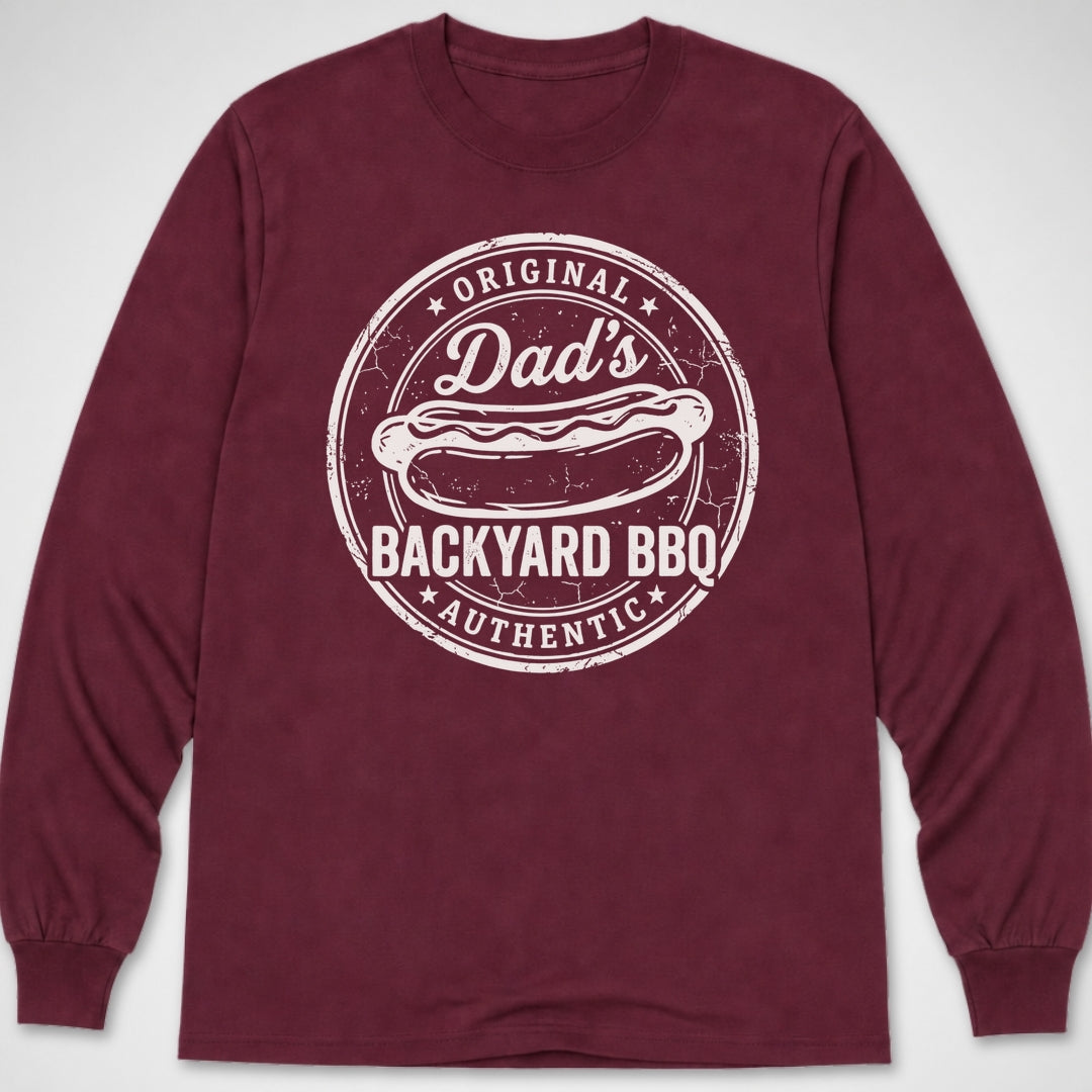 Dad's Backyard BBQ — Long Sleeve Tee product image 3