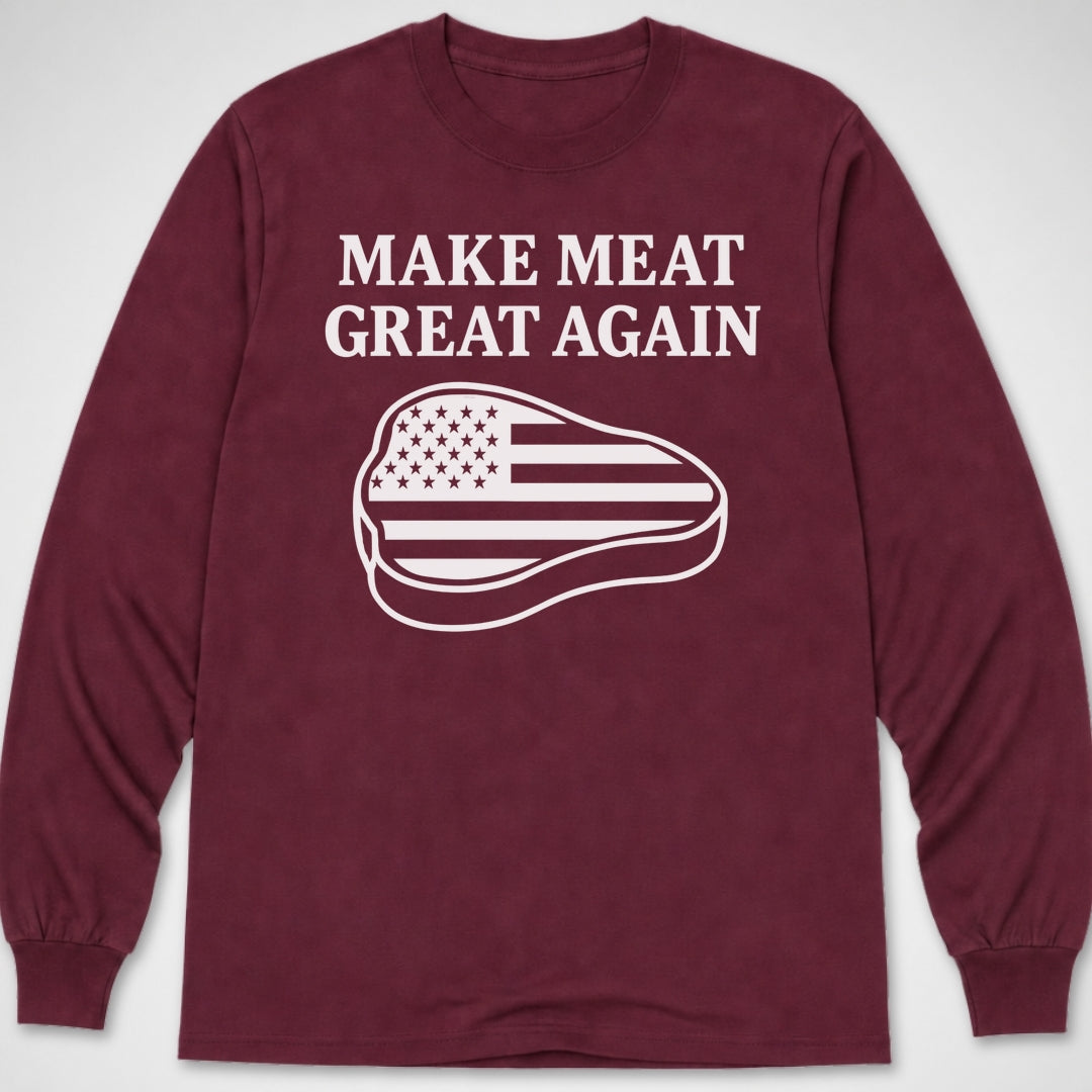 Make Meat Great Again — Long Sleeve Tee product image 4