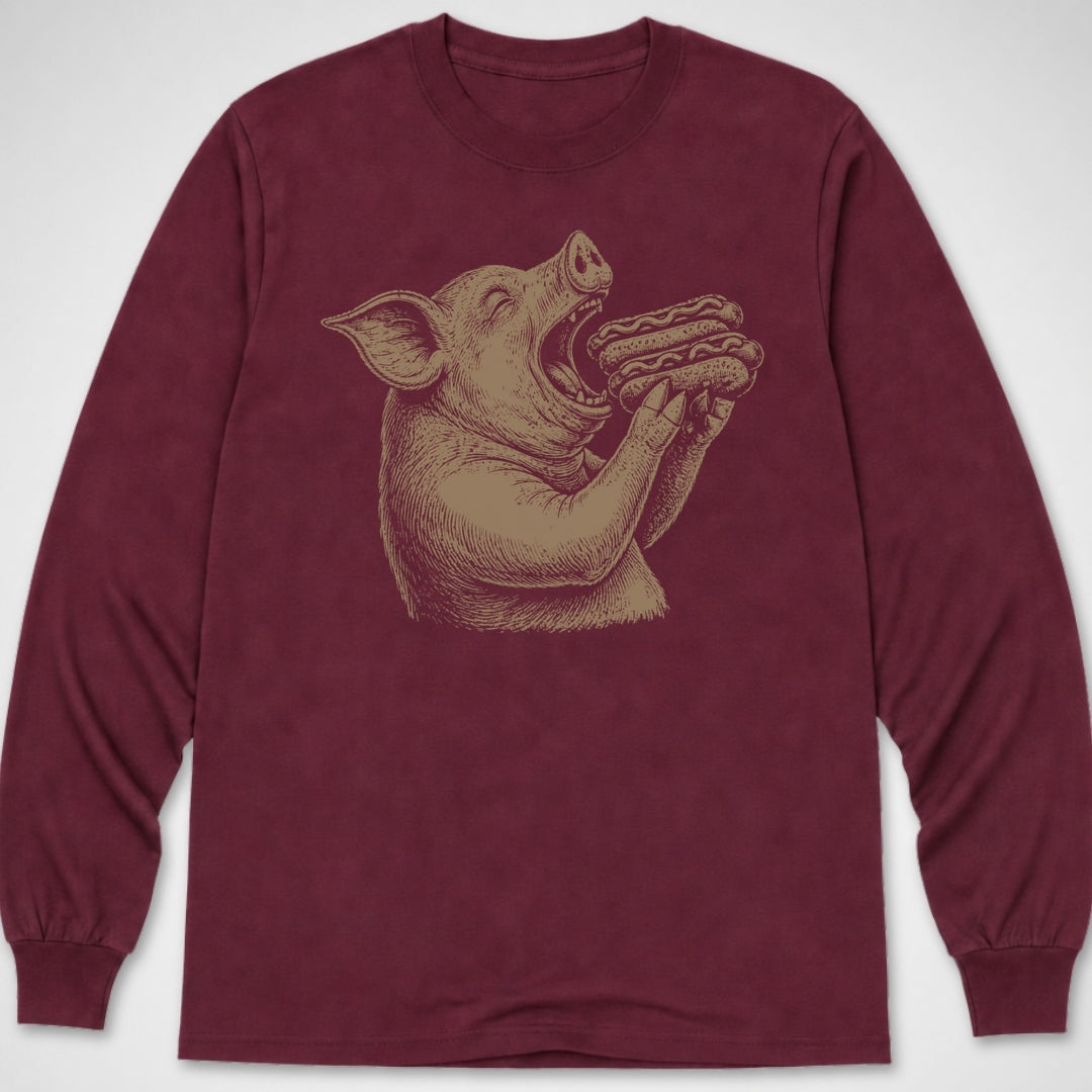 Oink Bite — Long Sleeve Tee product image 3