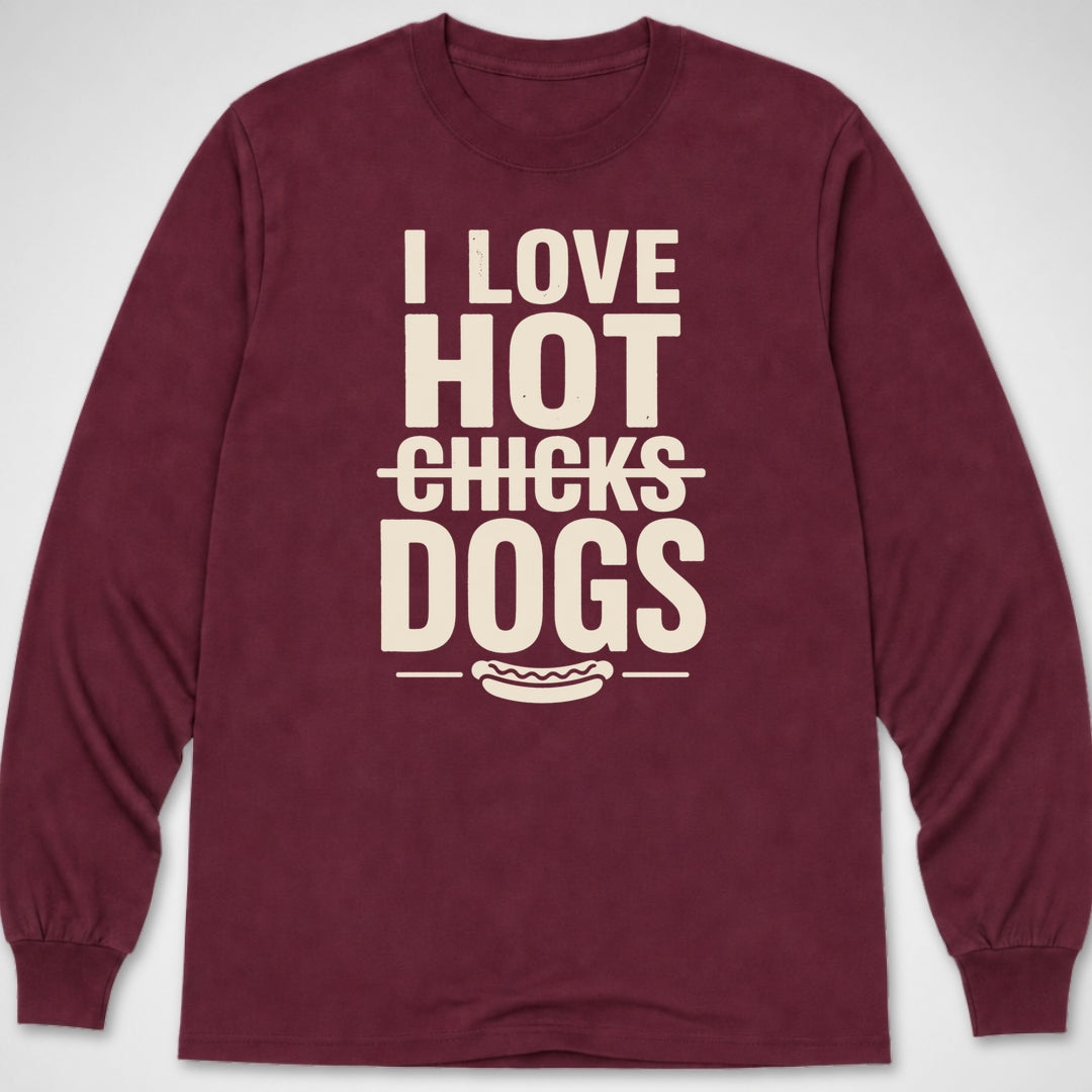 I Love Hot.. — Long Sleeve Tee product image 4