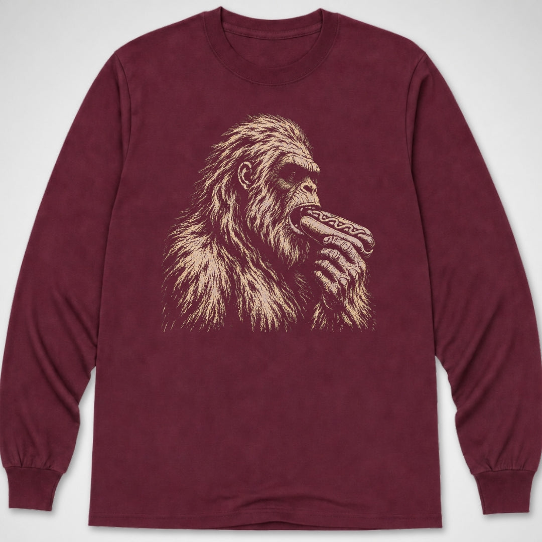 Bigfoot Bite — Long Sleeve Tee product image 3