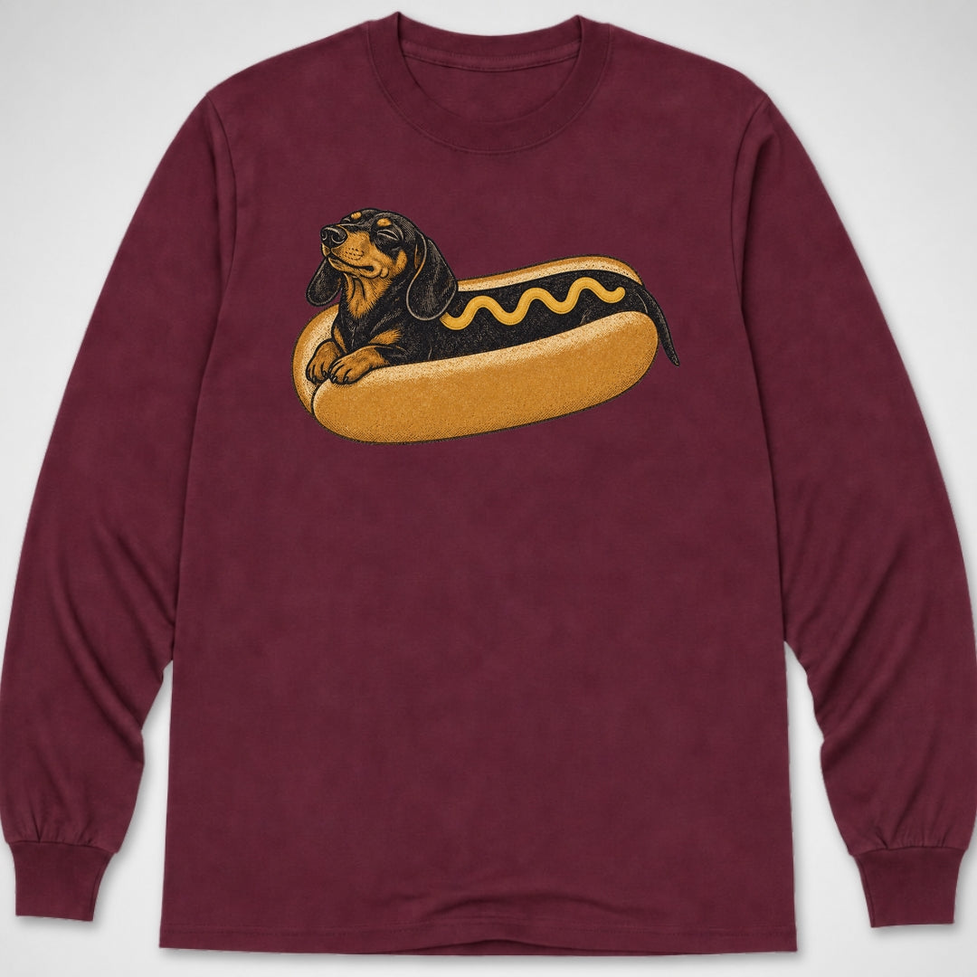 Dachshund Bun — Long Sleeve Tee product image 3