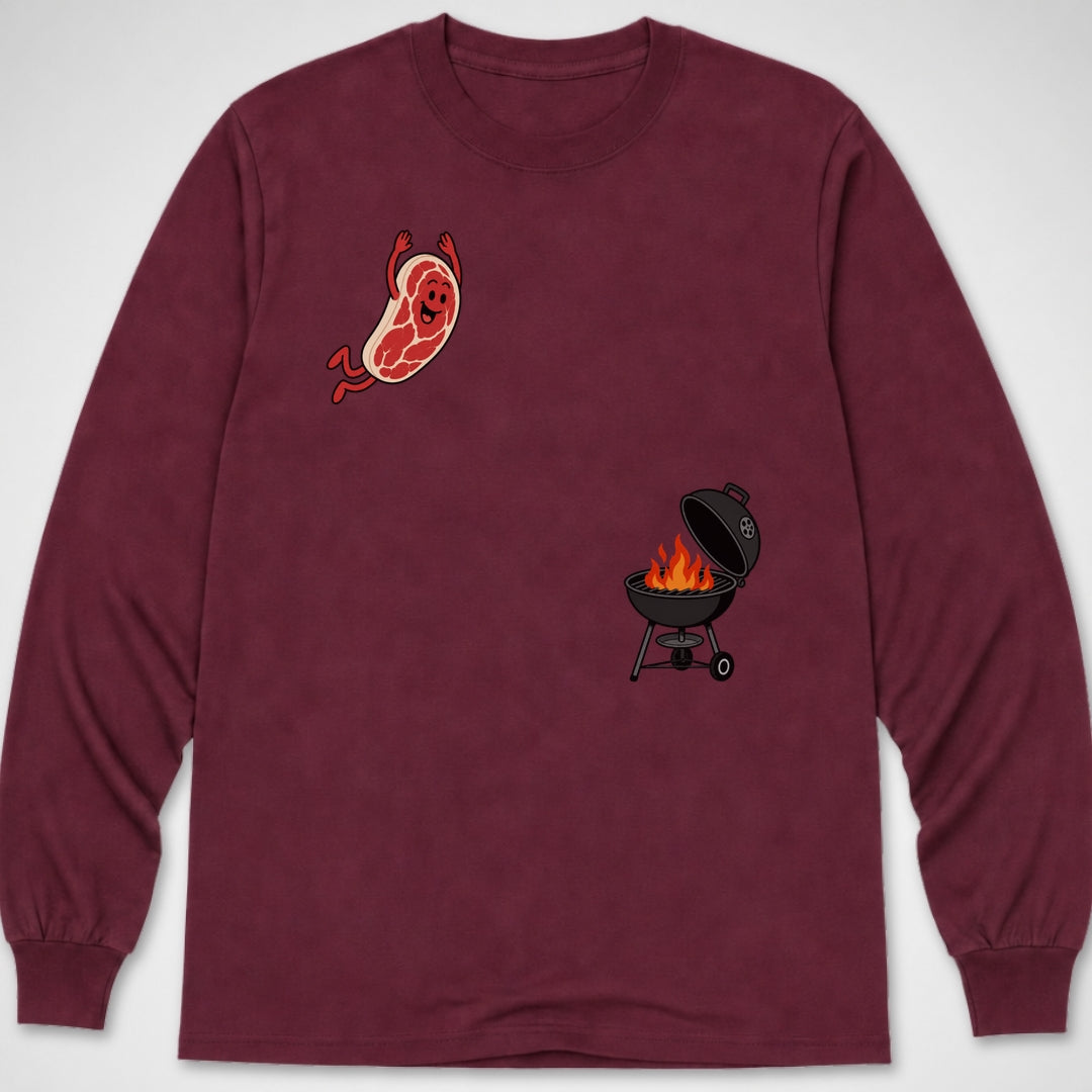 Steak Dive — Long Sleeve Tee product image 4