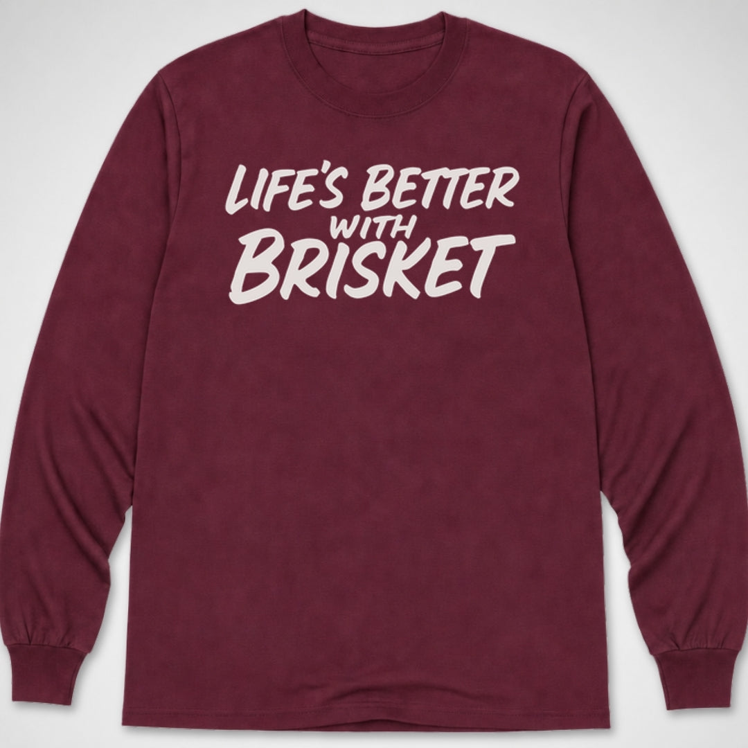 Better With Brisket — Long Sleeve Tee product image 3