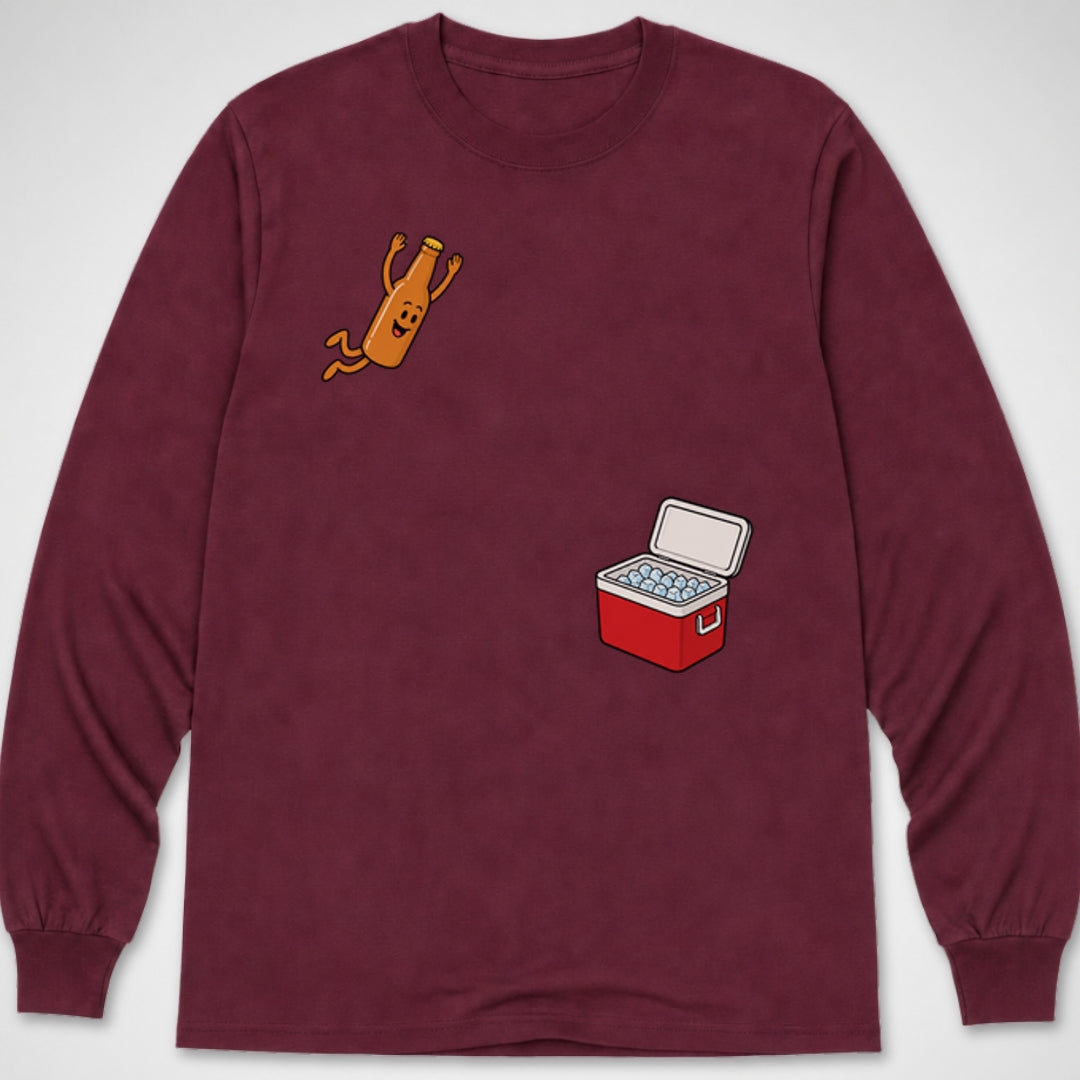 Beer Dive — Long Sleeve Tee product image 4
