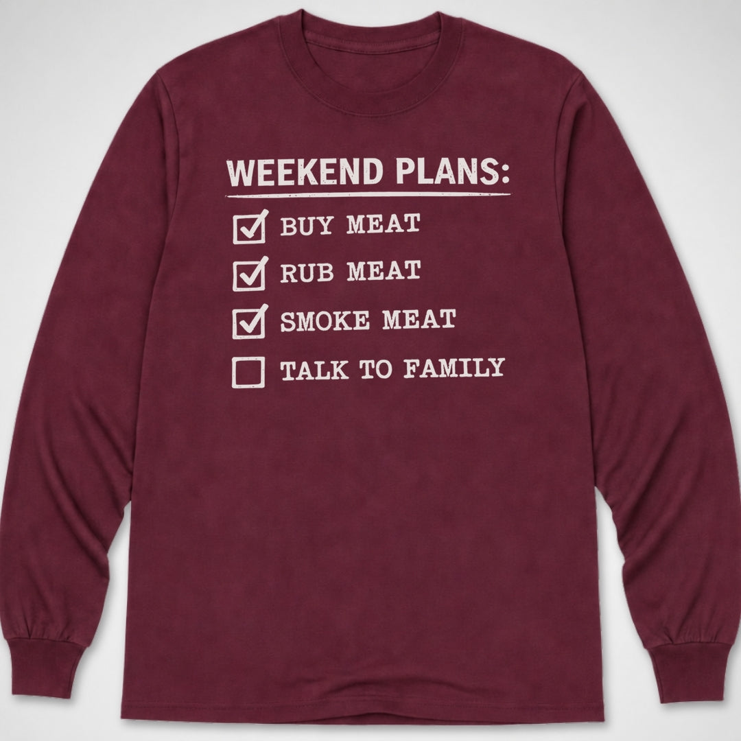 Weekend Plans — Long Sleeve Tee product image 4