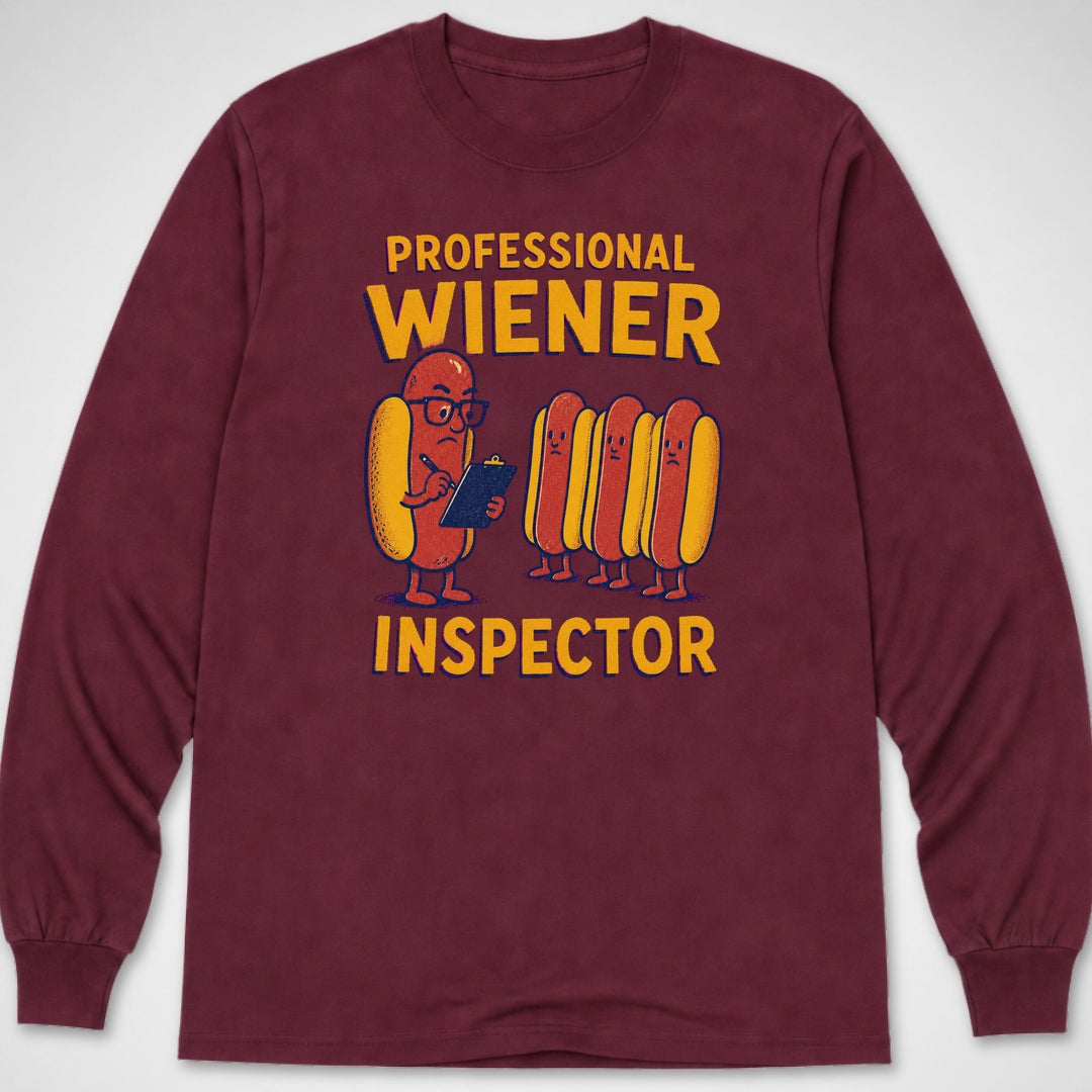 Wiener Inspector — Long Sleeve Tee product image 3