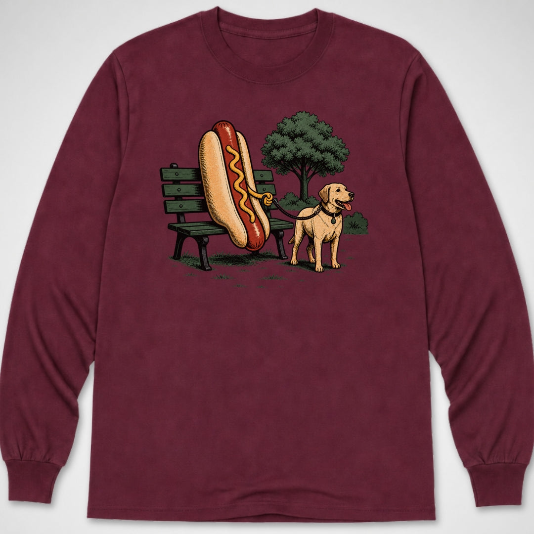 Dog Walking — Long Sleeve Tee product image 4