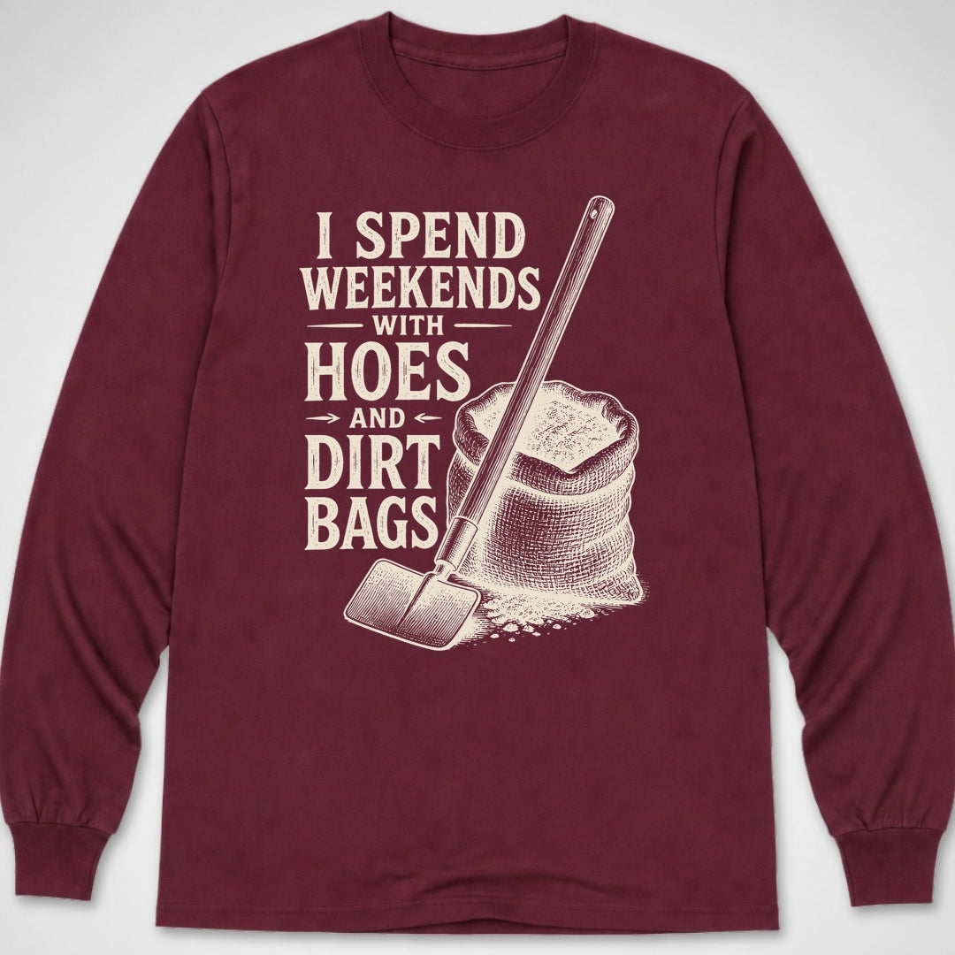 Hoes & Dirt Bags — Long Sleeve Tee product image 3