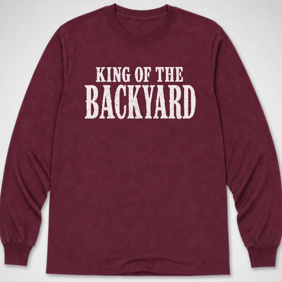 Backyard King — Long Sleeve Tee product image 3