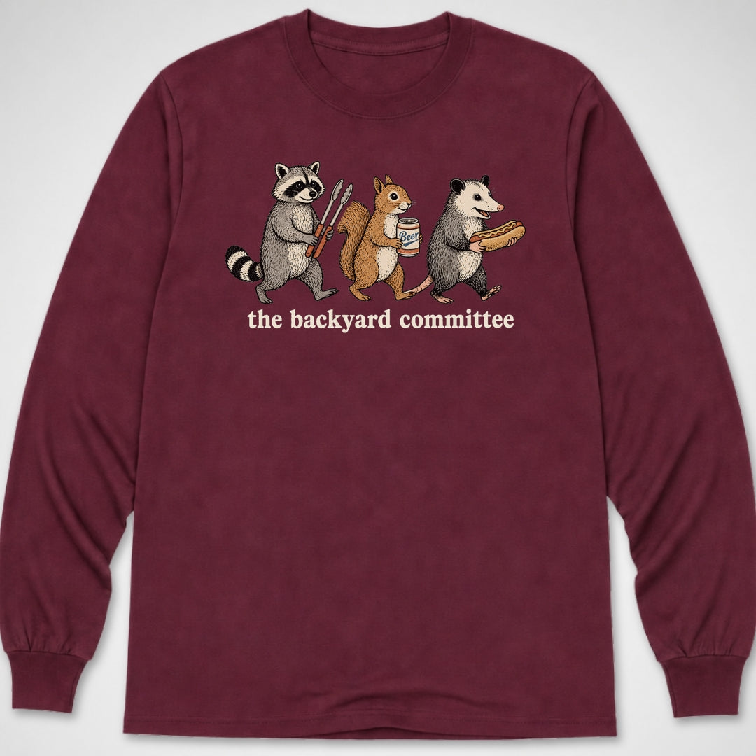 Backyard Committee — Long Sleeve Tee product image 4