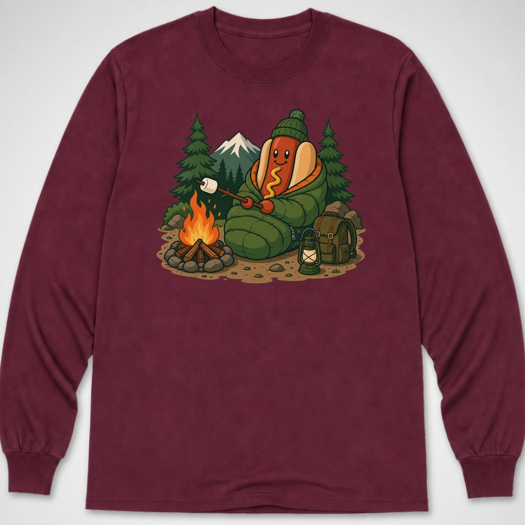 Camping Dog — Long Sleeve Tee product image 3