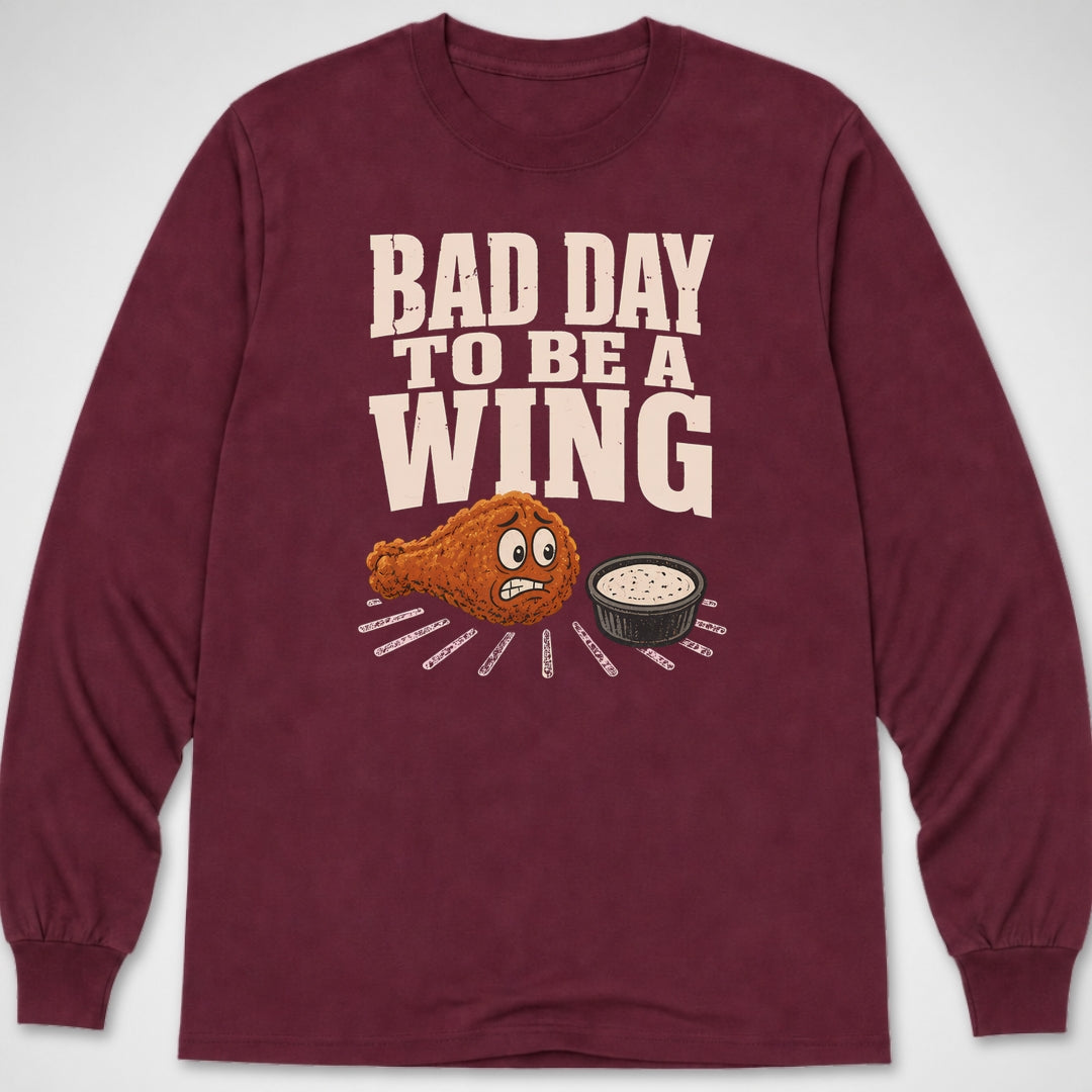 Bad Day to be a Wing — Long Sleeve Tee product image 4