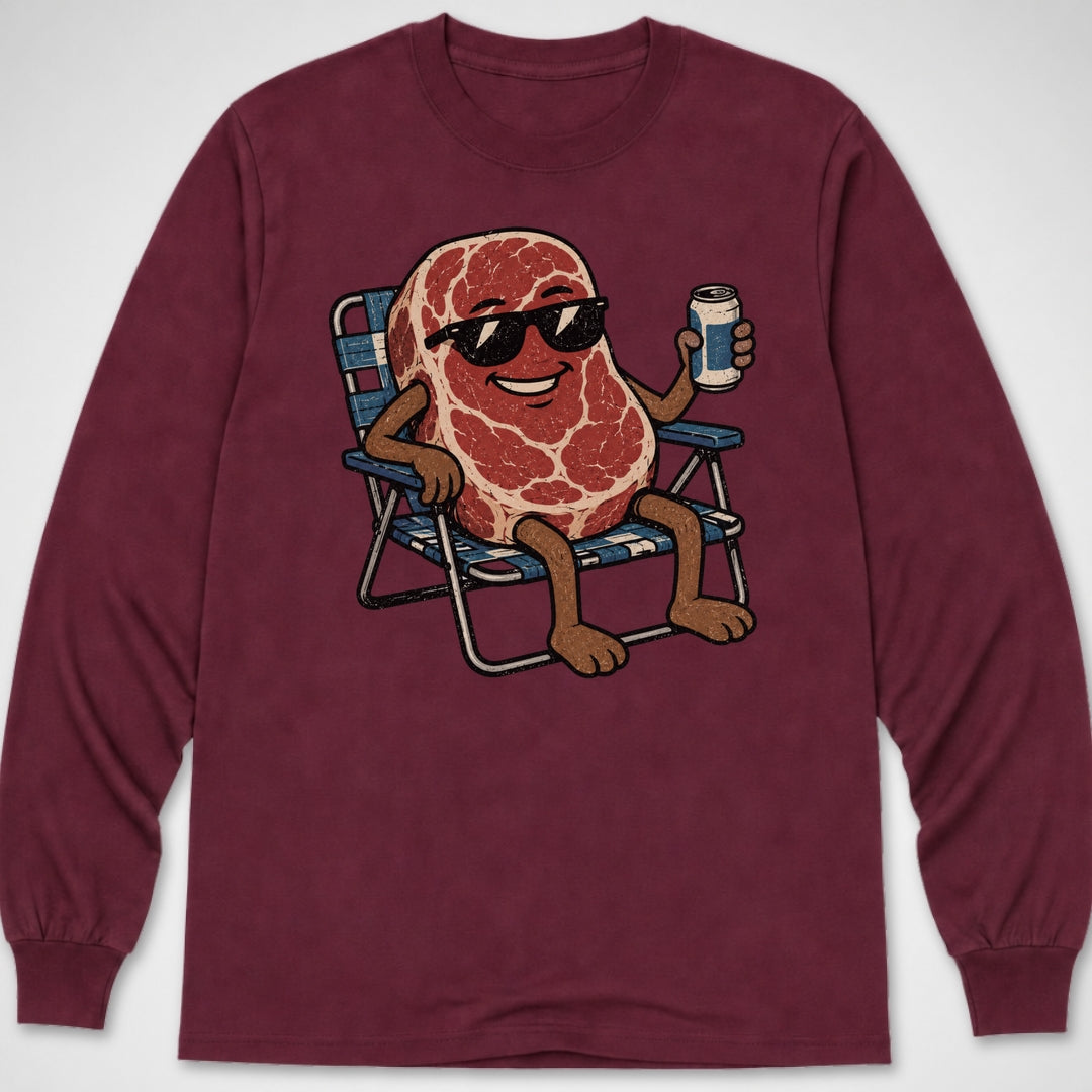 Steakation — Long Sleeve Tee product image 4