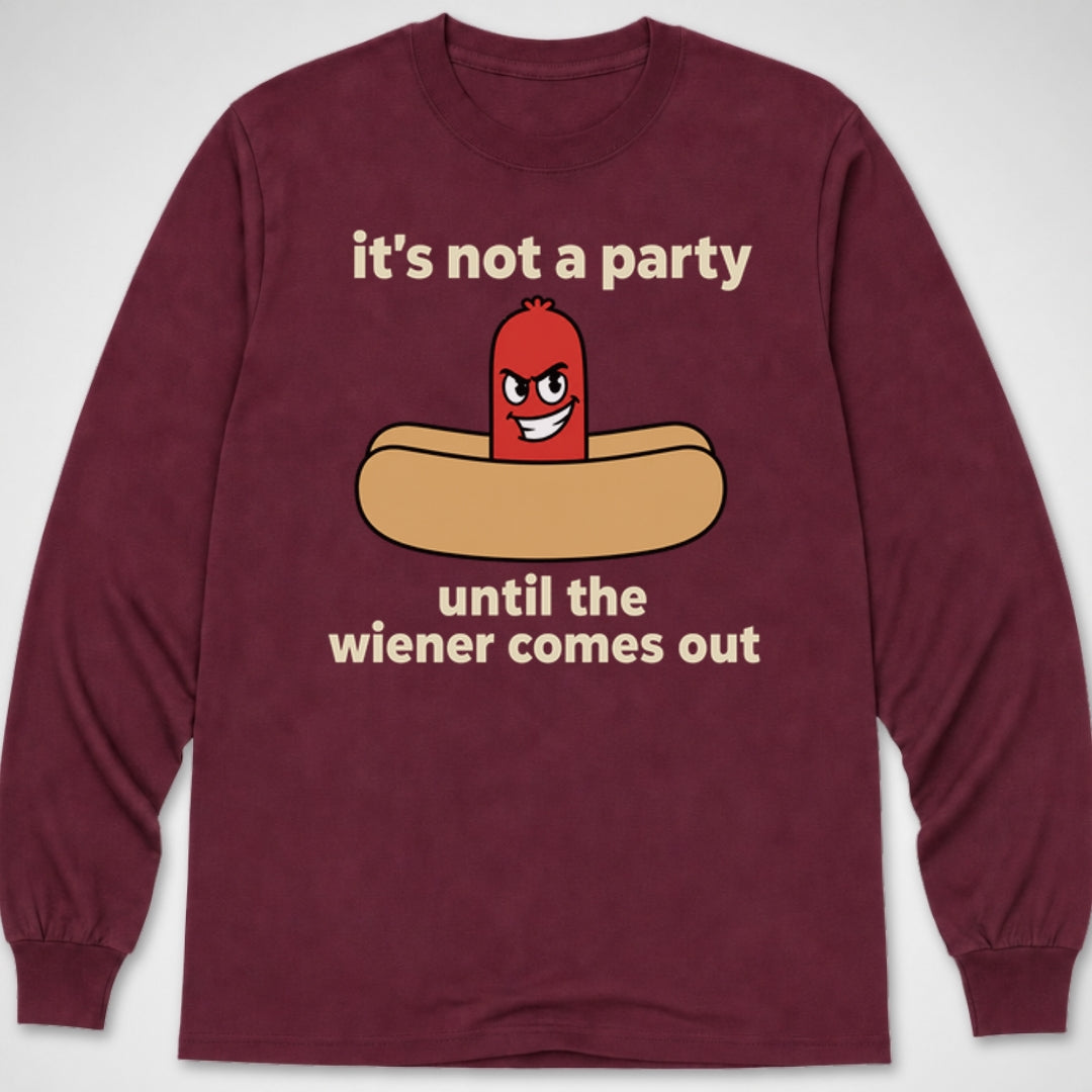Not a Party — Long Sleeve Tee product image 4