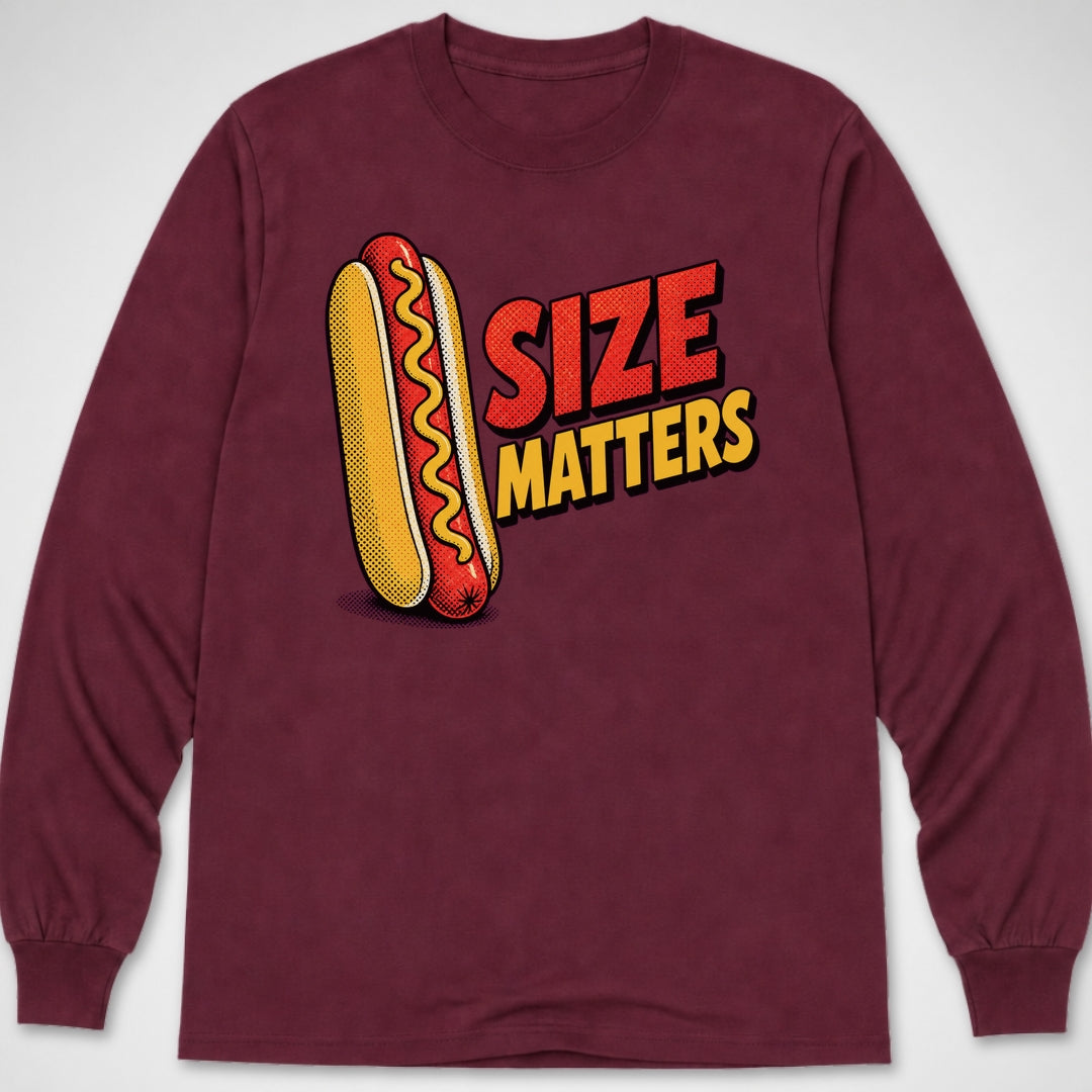 Size Matters — Long Sleeve Tee product image 4