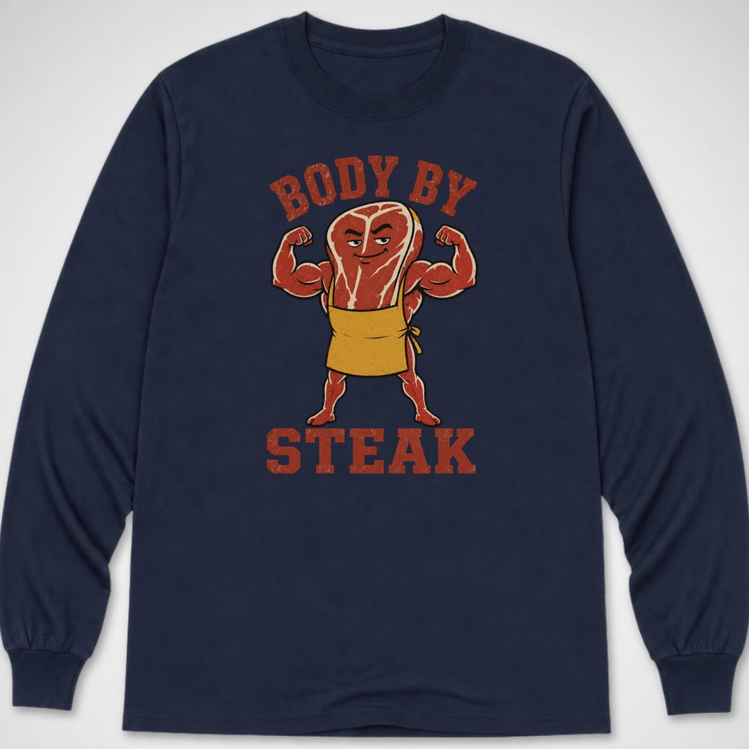 Body By Steak — Long Sleeve Tee product image 5