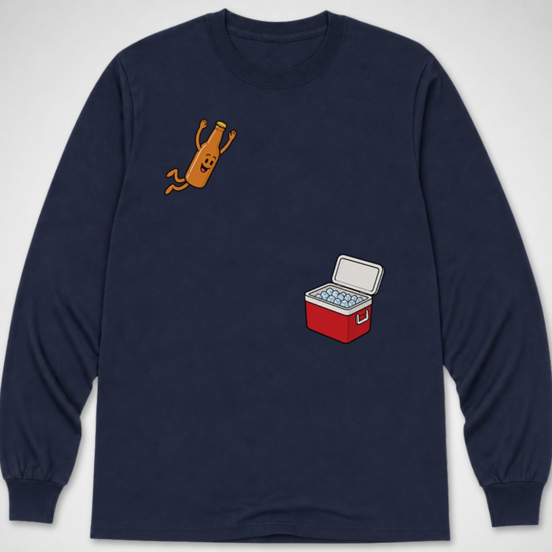 Beer Dive — Long Sleeve Tee product image 6