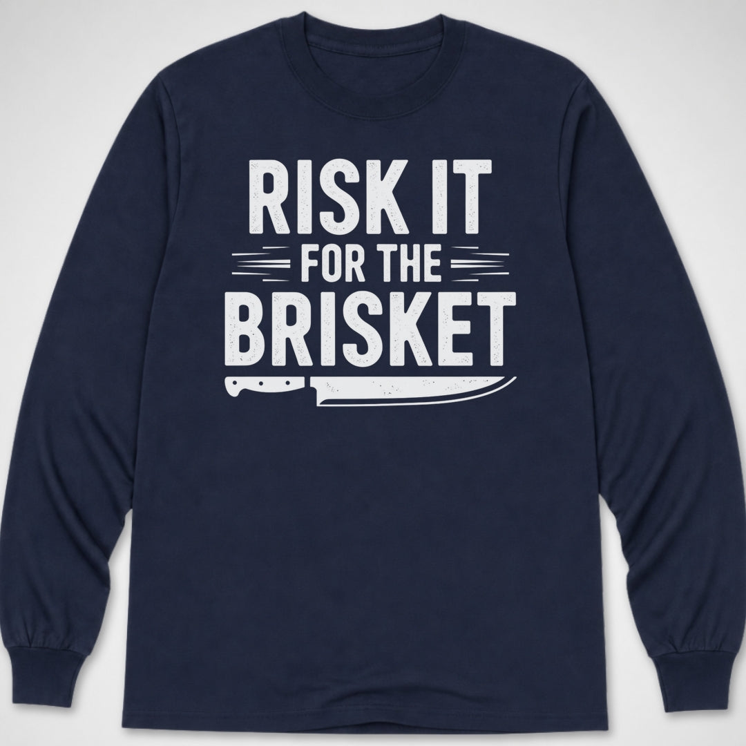 Risk It for the Brisket — Long Sleeve Tee product image 1