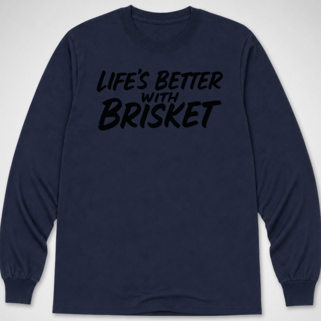 Better With Brisket — Long Sleeve Tee product image 5