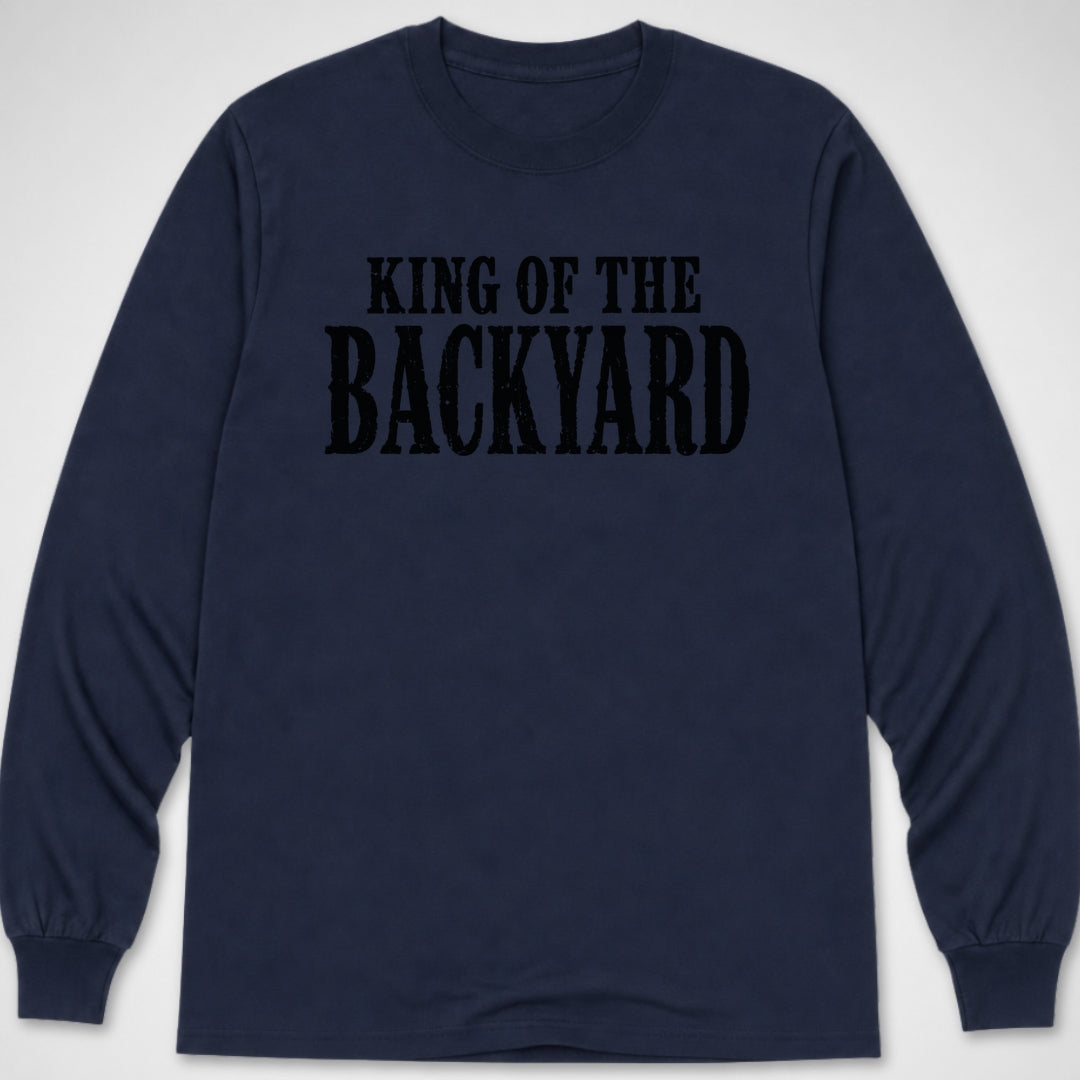 Backyard King — Long Sleeve Tee product image 5