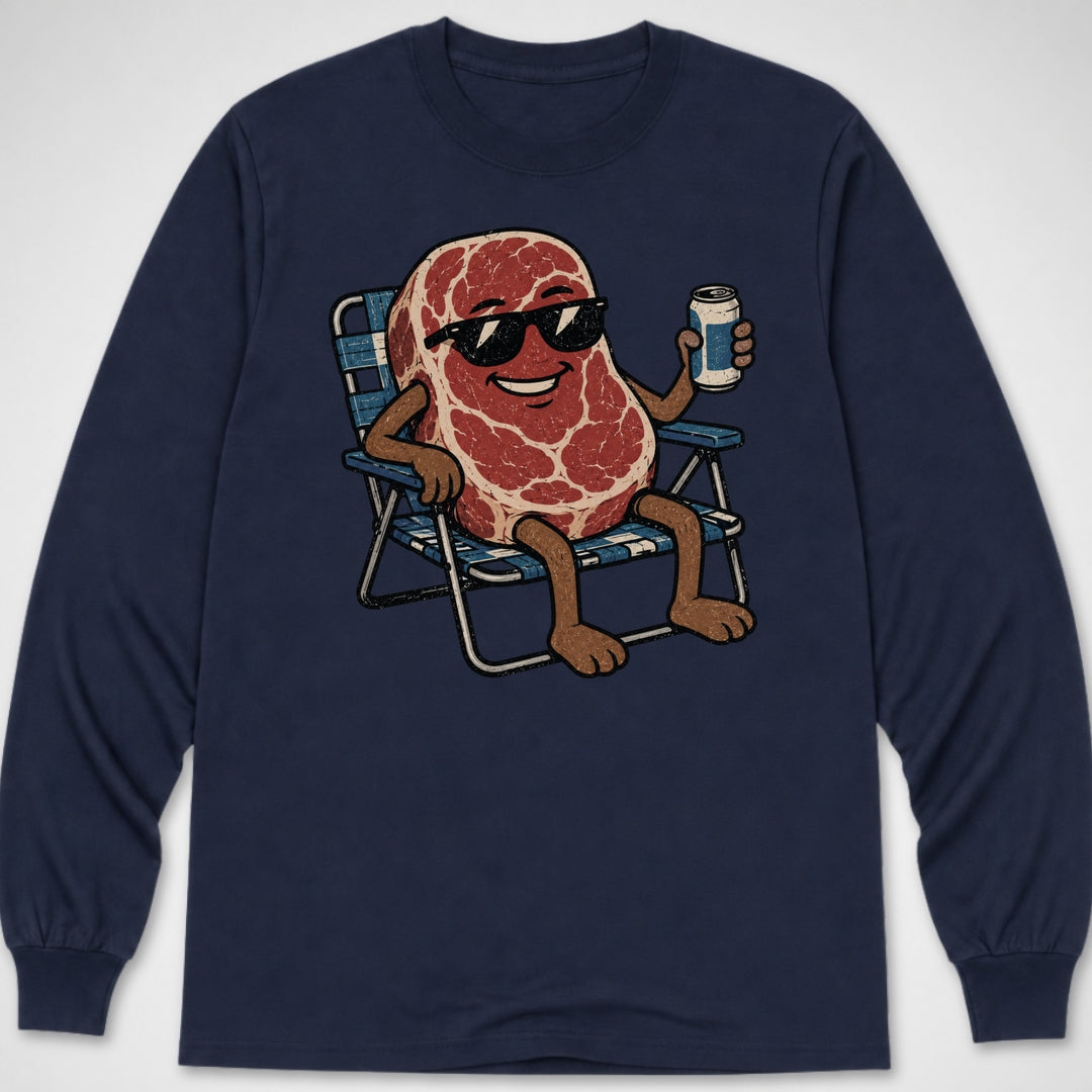 Steakation — Long Sleeve Tee product image 6