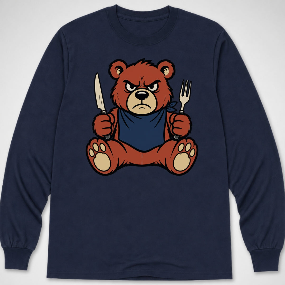Hangry Bear — Long Sleeve Tee product image 5