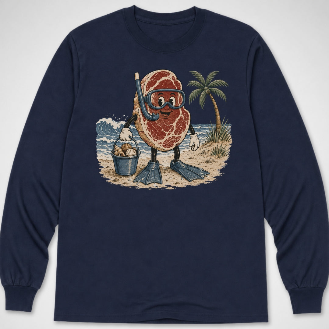Scuba Steak — Long Sleeve Tee product image 6