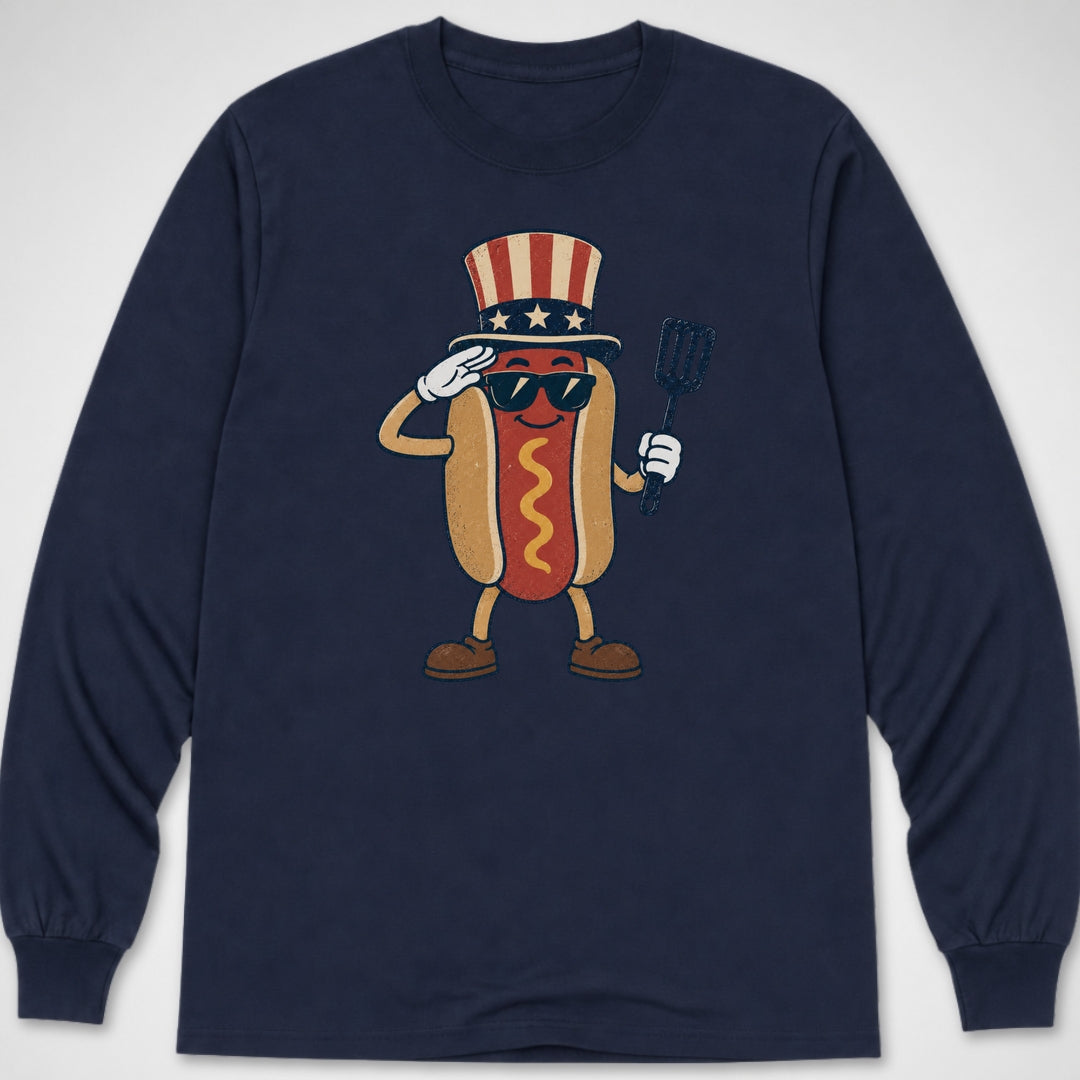 Uncle Sam's BBQ — Long Sleeve Tee product image 6