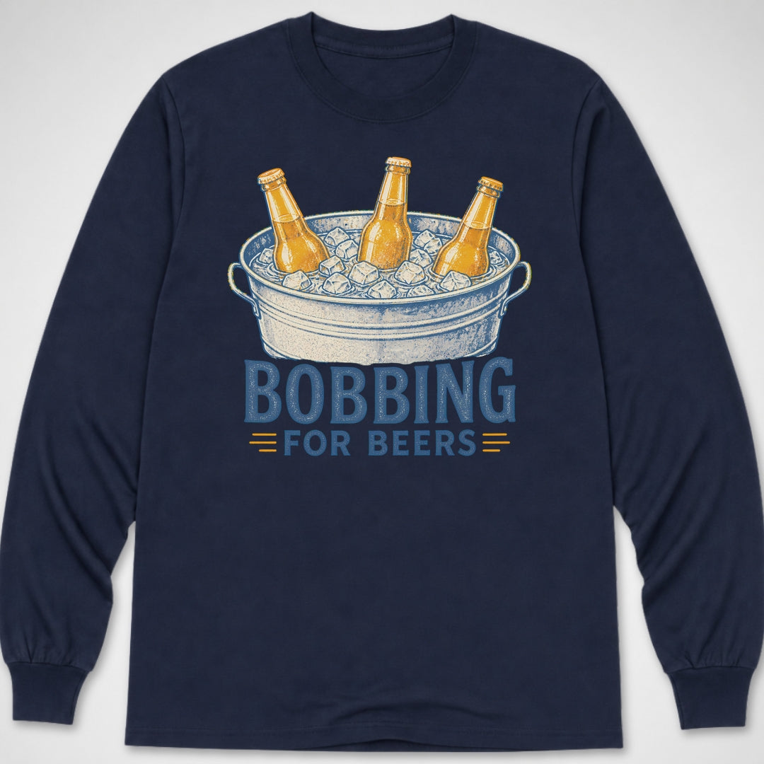 Bobbing For Beers — Long Sleeve Tee product image 6