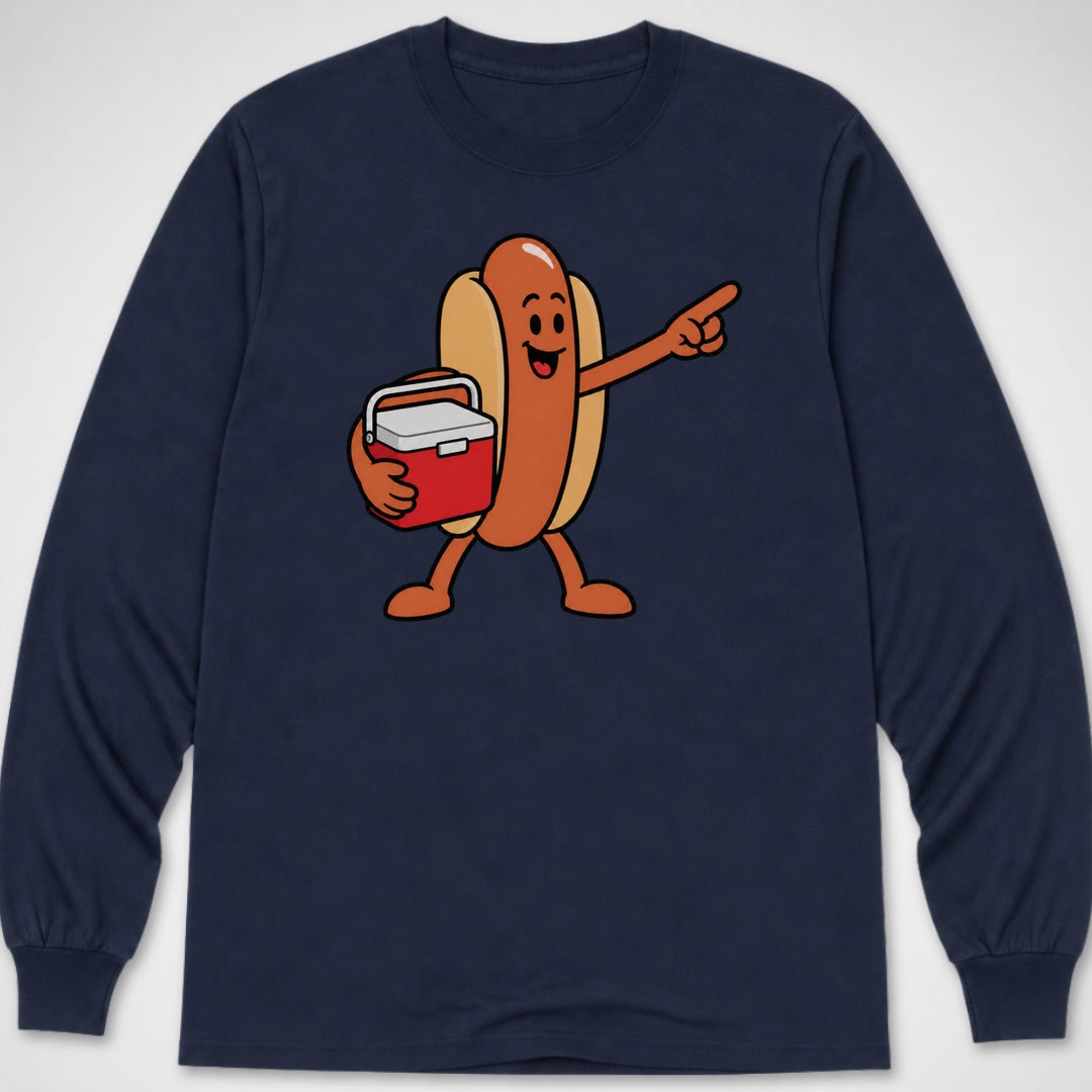 Hotdog Has Arrived — Long Sleeve Tee product image 5