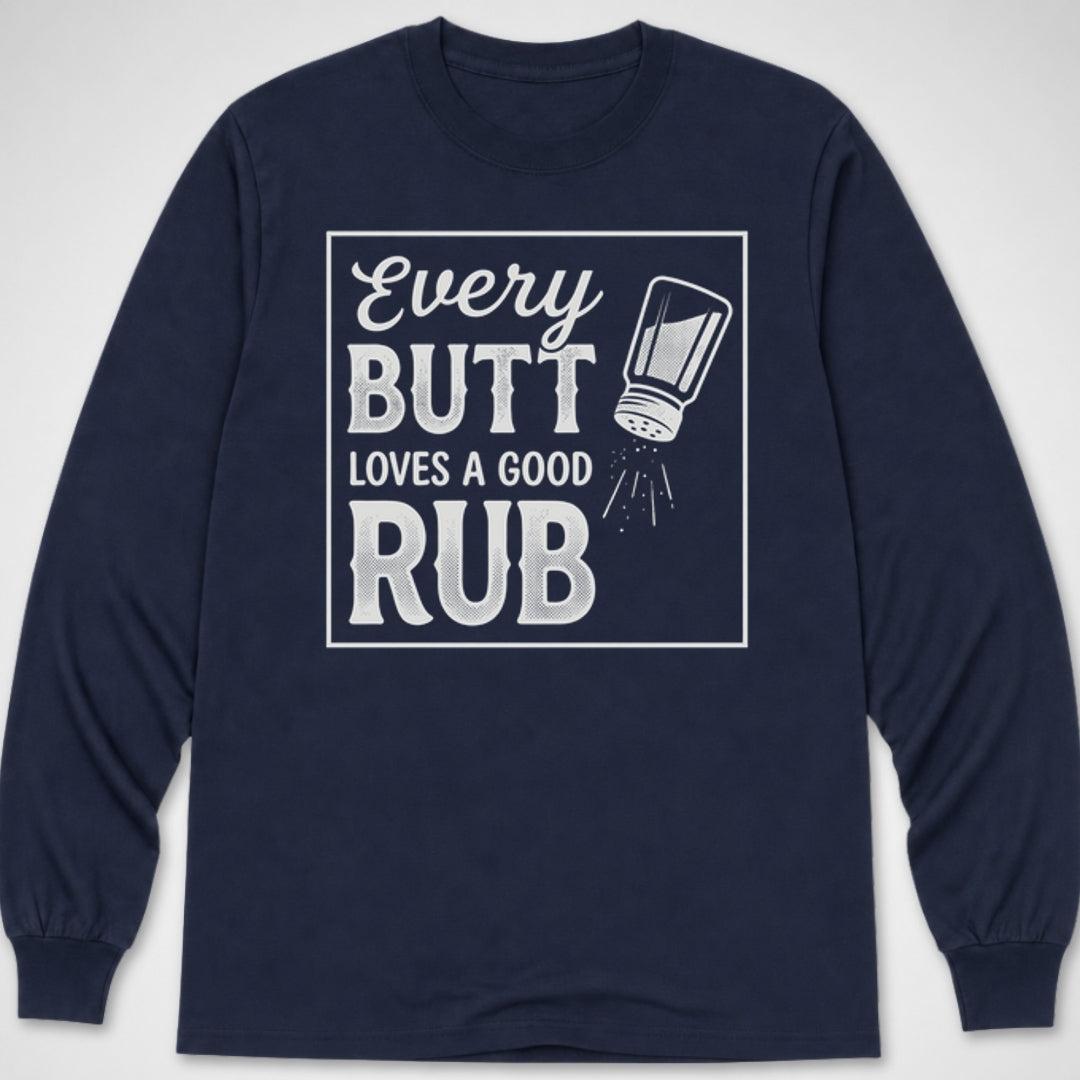 Good Butt Rub — Long Sleeve Tee product image 5