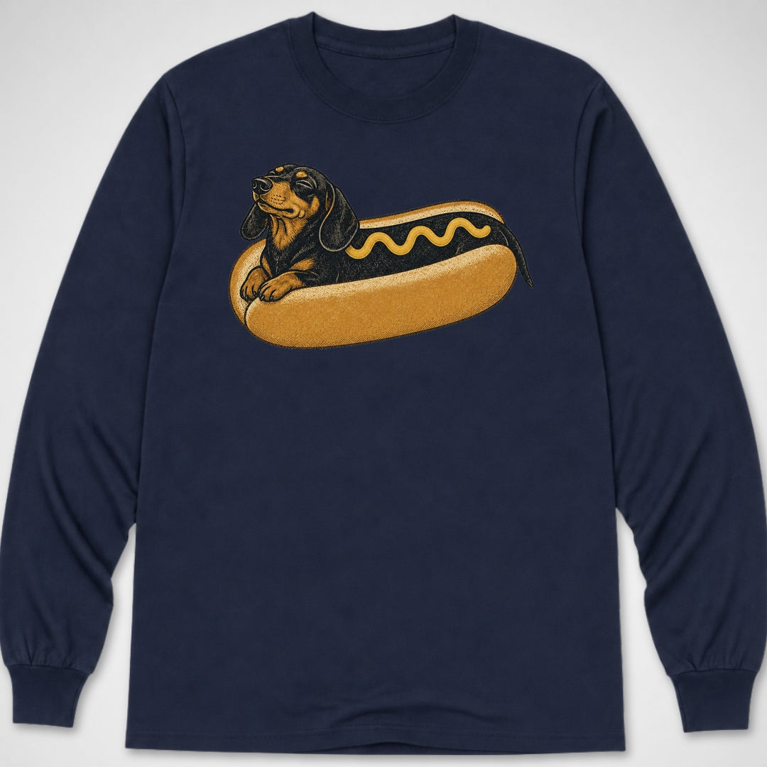 Dachshund Bun — Long Sleeve Tee product image 5