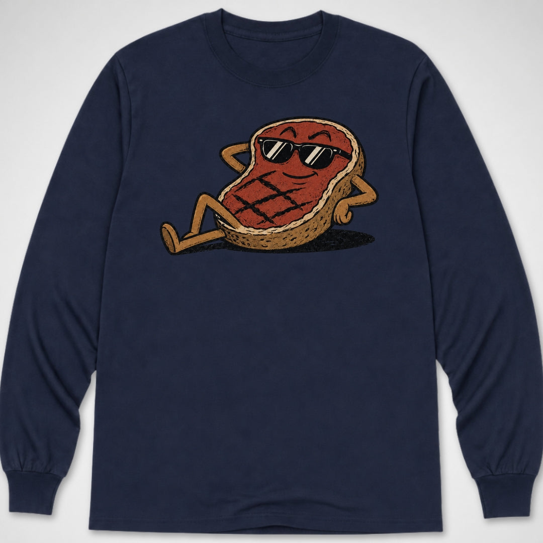Steak a Pose — Long Sleeve Tee product image 5