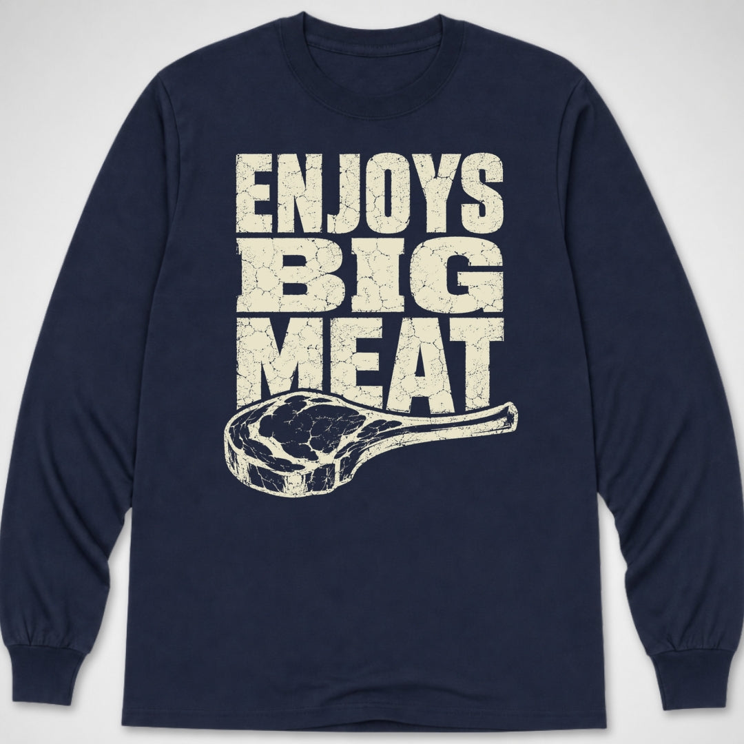 Enjoys Big Meat — Long Sleeve Tee product image 5