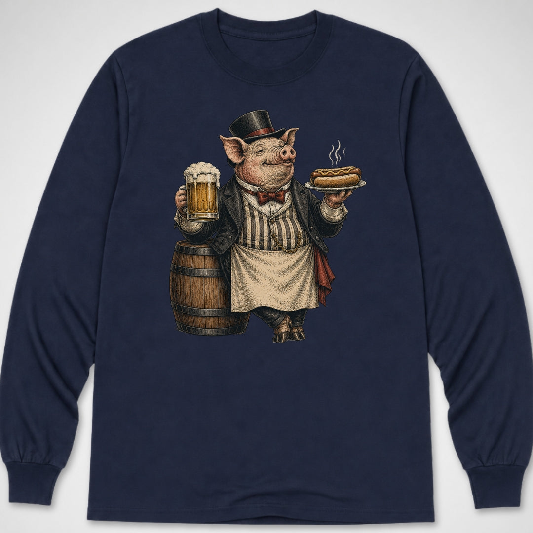 Swine Dining — Long Sleeve Tee product image 5