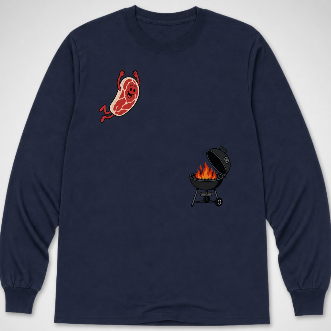 Steak Dive — Long Sleeve Tee product image 5