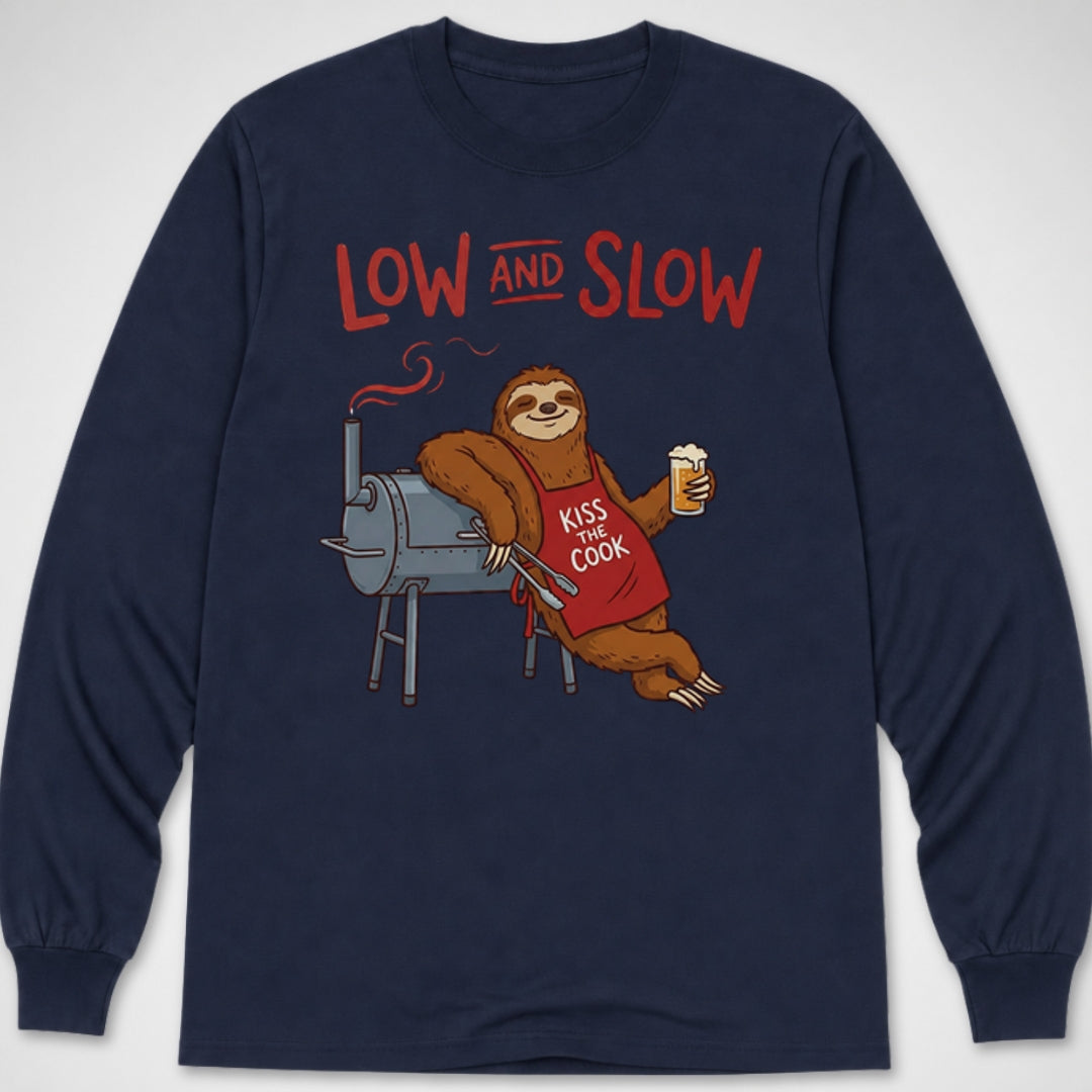 Smokin' Sloth Style — Long Sleeve Tee product image 6
