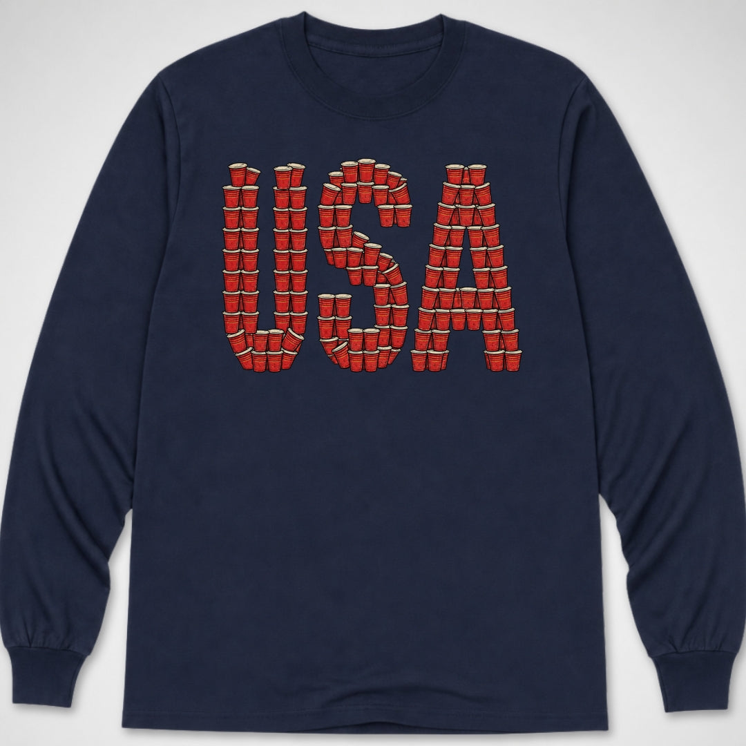 USA Cups — Long Sleeve Tee product image 1