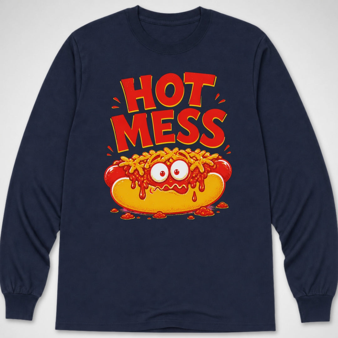 Hot Mess — Long Sleeve Tee product image 6