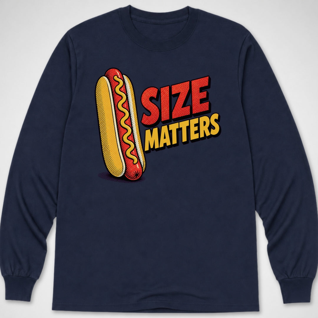 Size Matters — Long Sleeve Tee product image 1
