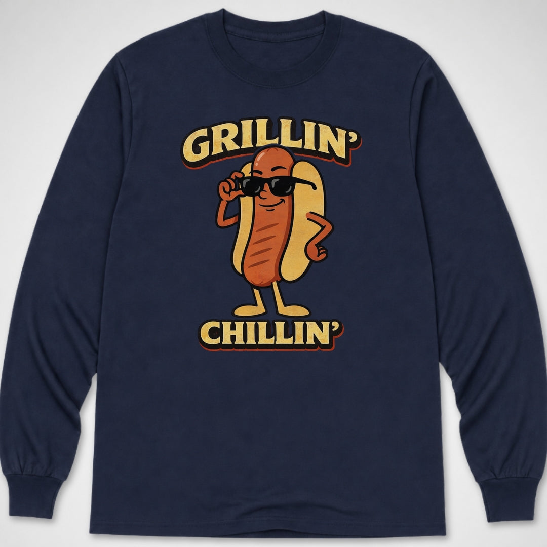 Grillin' & Chillin' — Long Sleeve Tee product image 1