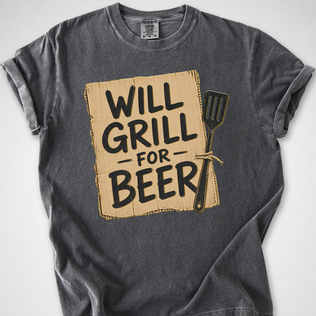 Will Grill For Beer — Premium Tee product image 4