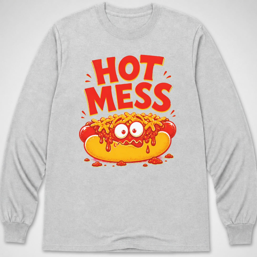 Hot Mess — Long Sleeve Tee product image 8