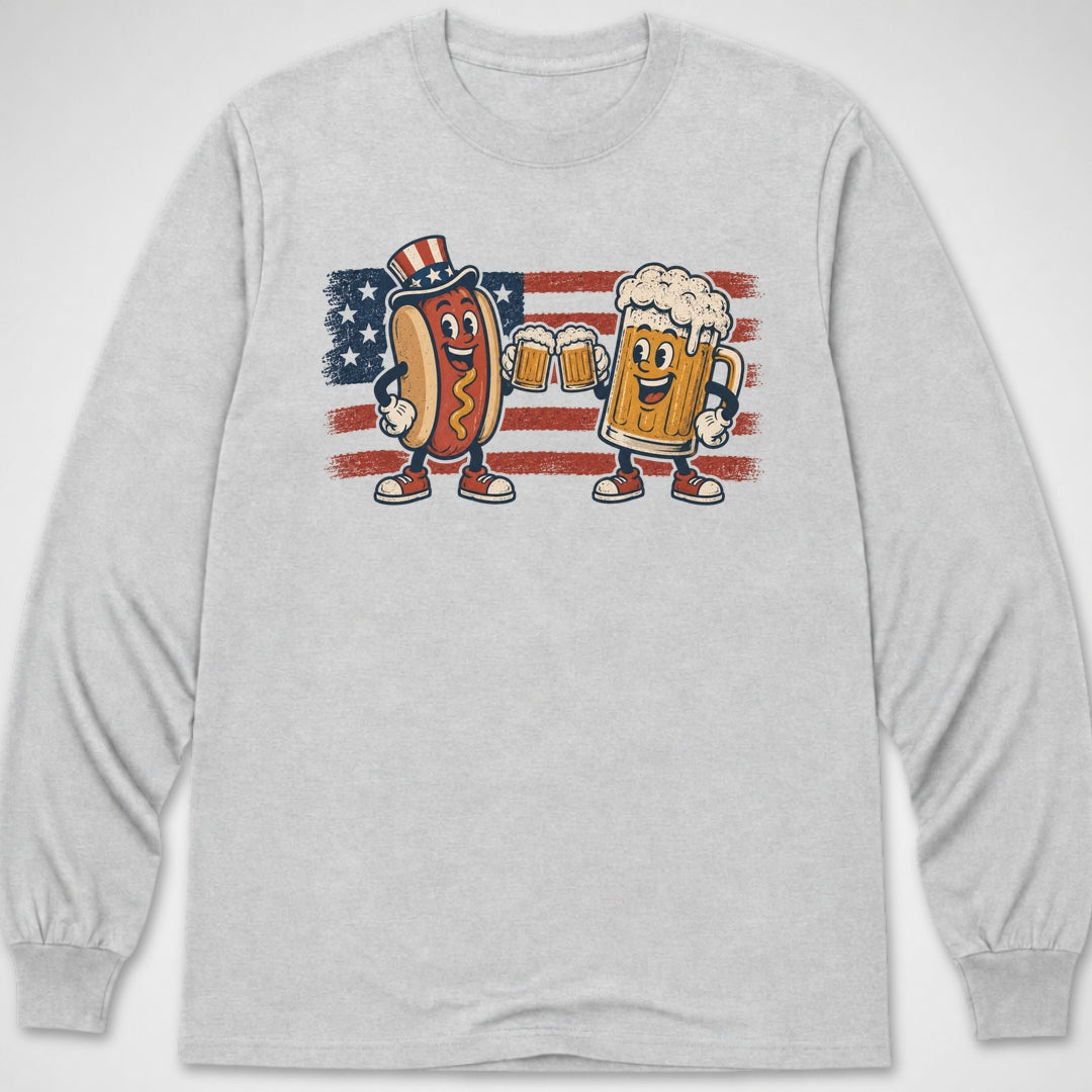Cheers to Freedom — Long Sleeve Tee product image 2
