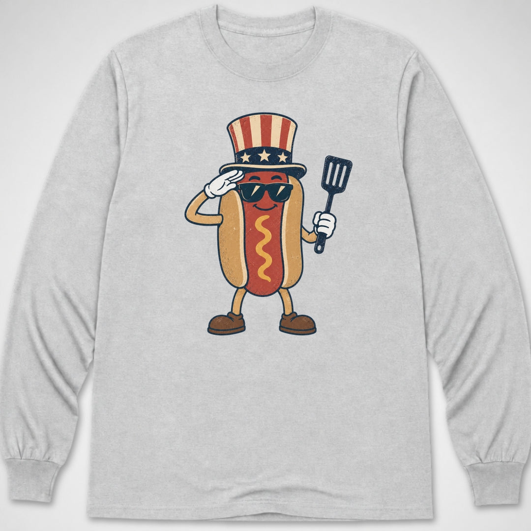 Uncle Sam's BBQ — Long Sleeve Tee product image 8