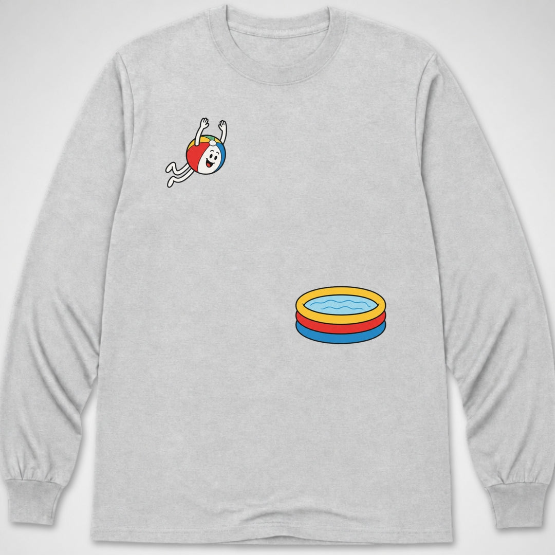 Beach Ball Dive — Long Sleeve Tee product image 8