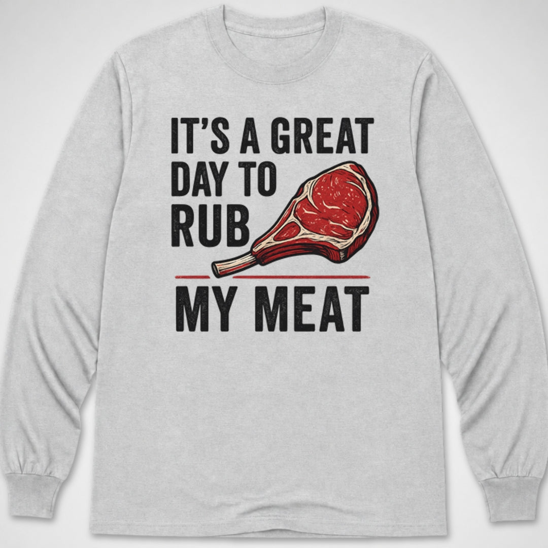 Rub My Meat — Long Sleeve Tee product image 1