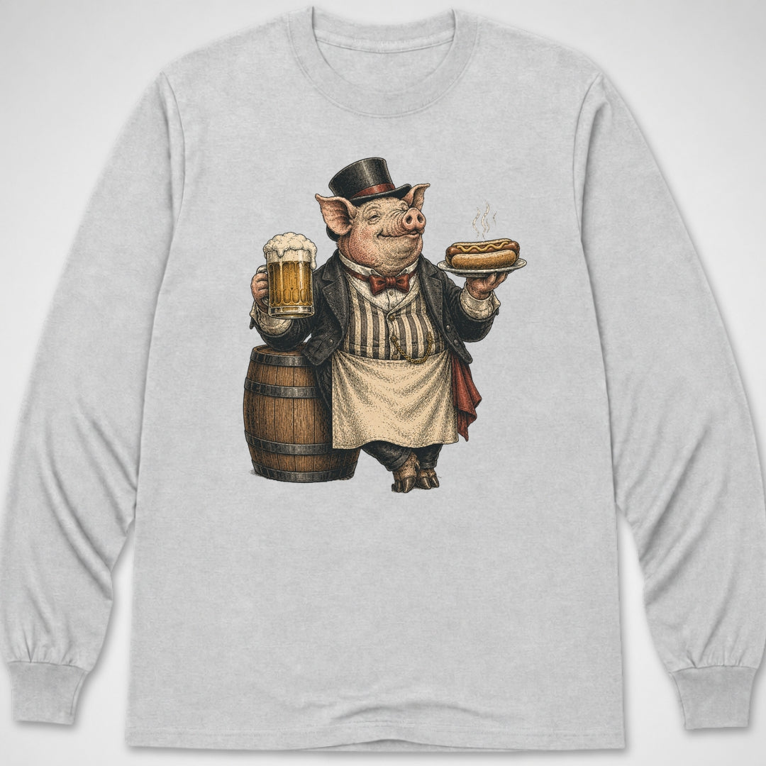 Swine Dining — Long Sleeve Tee product image 7