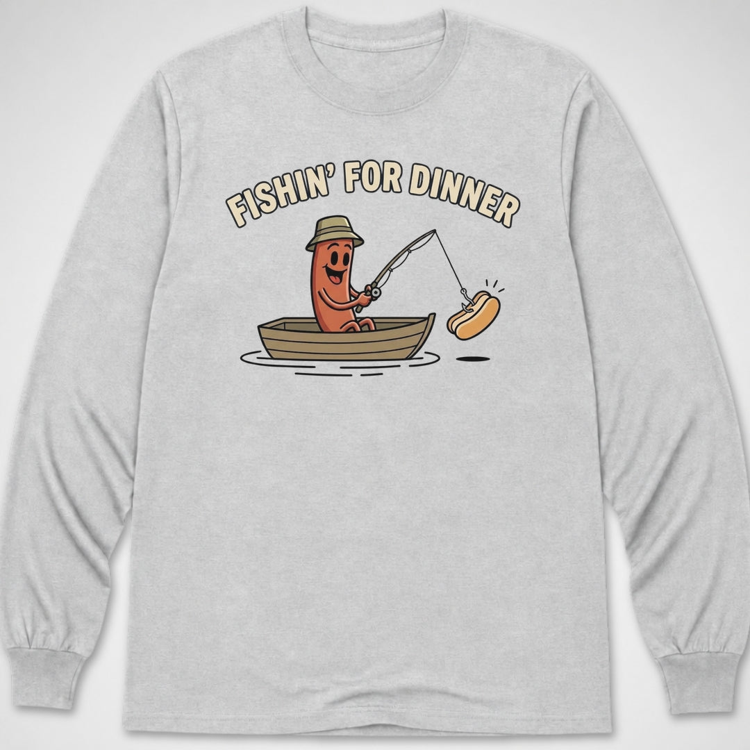 Fishin' Dog — Long Sleeve Tee product image 1